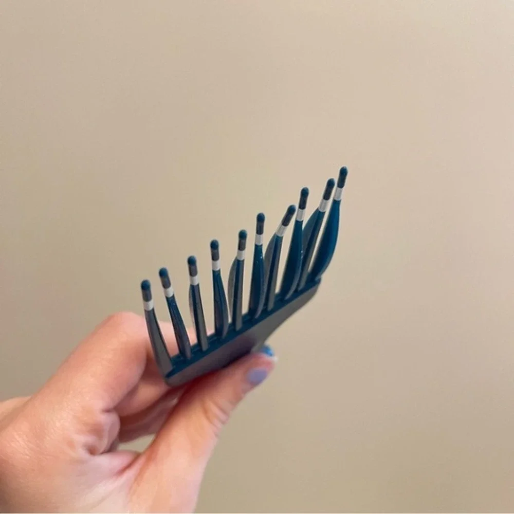 Vintage 1980s USA Patent 4345608 Plastic Hair Pick Lift Comb 5